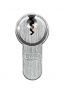 Дополнительное изображение: Цилиндр EVVA EPS кл/ключ 87мм (31+56) мат.никель