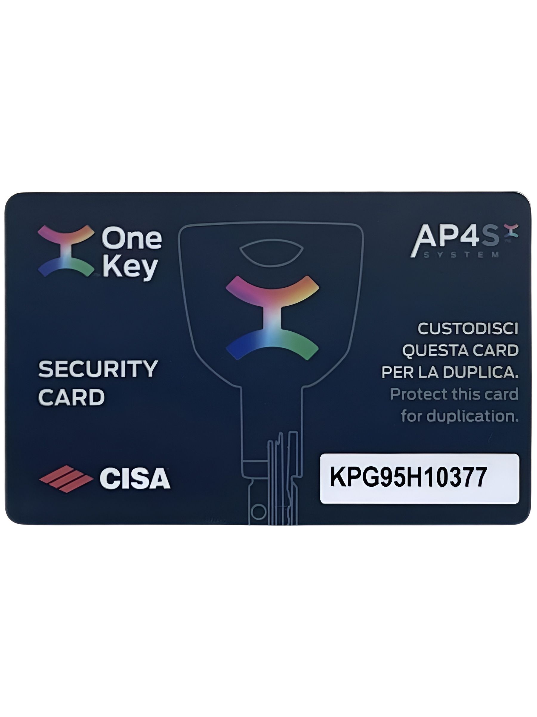Цилиндровый механизм CISA AP4 S MODULO 65 мм. (35+30) ключ/ключ, матовый никель