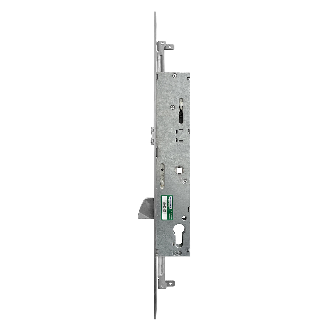 Замок врезной MOTTURA 47.125/M8/5 с роликом узкопрофильный