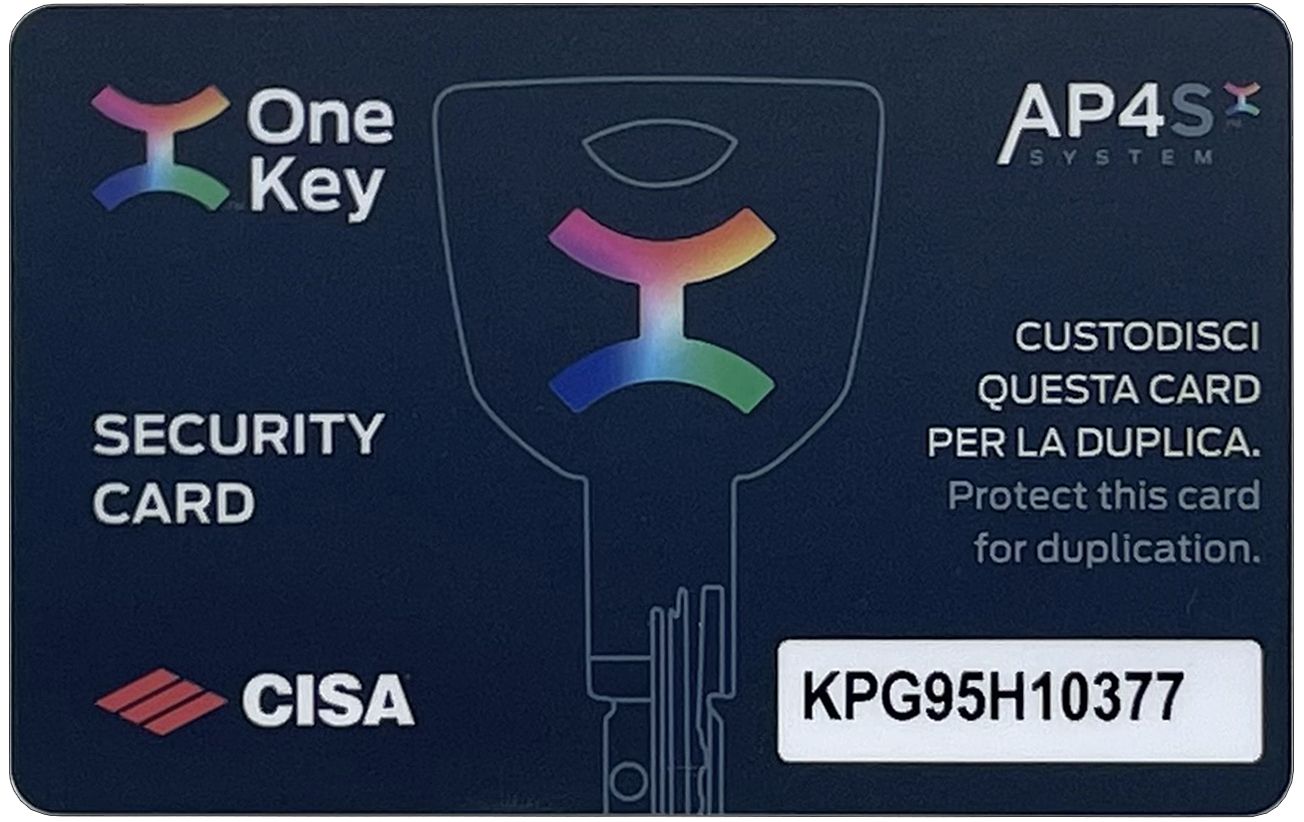 Цилиндровый механизм CISA AP4 S MODULO 80 мм. (30+50) ключ/вертушка, матовый никель