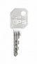 Дополнительное изображение: Цилиндр EVVA EPS кл/ключ 92мм (46+46) мат.никель
